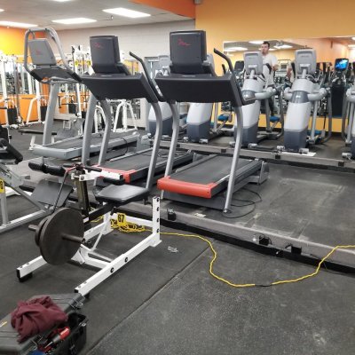 treadmills being built